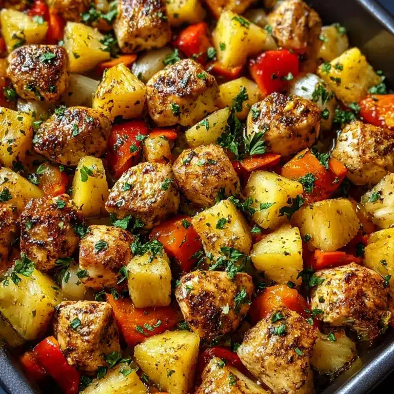 Hawaiian Chicken Sheet Pan Recipe