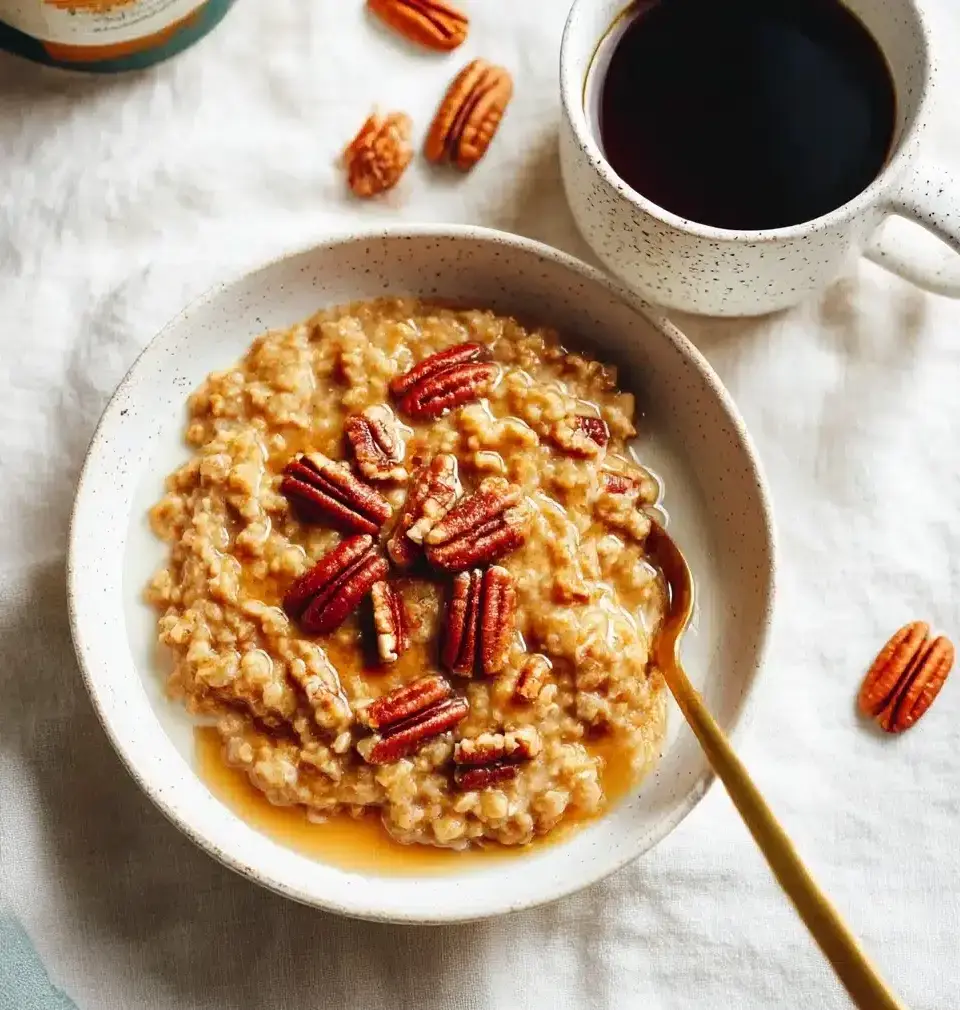 Slow Cooker Pumpkin Pie Oatmeal Recipe