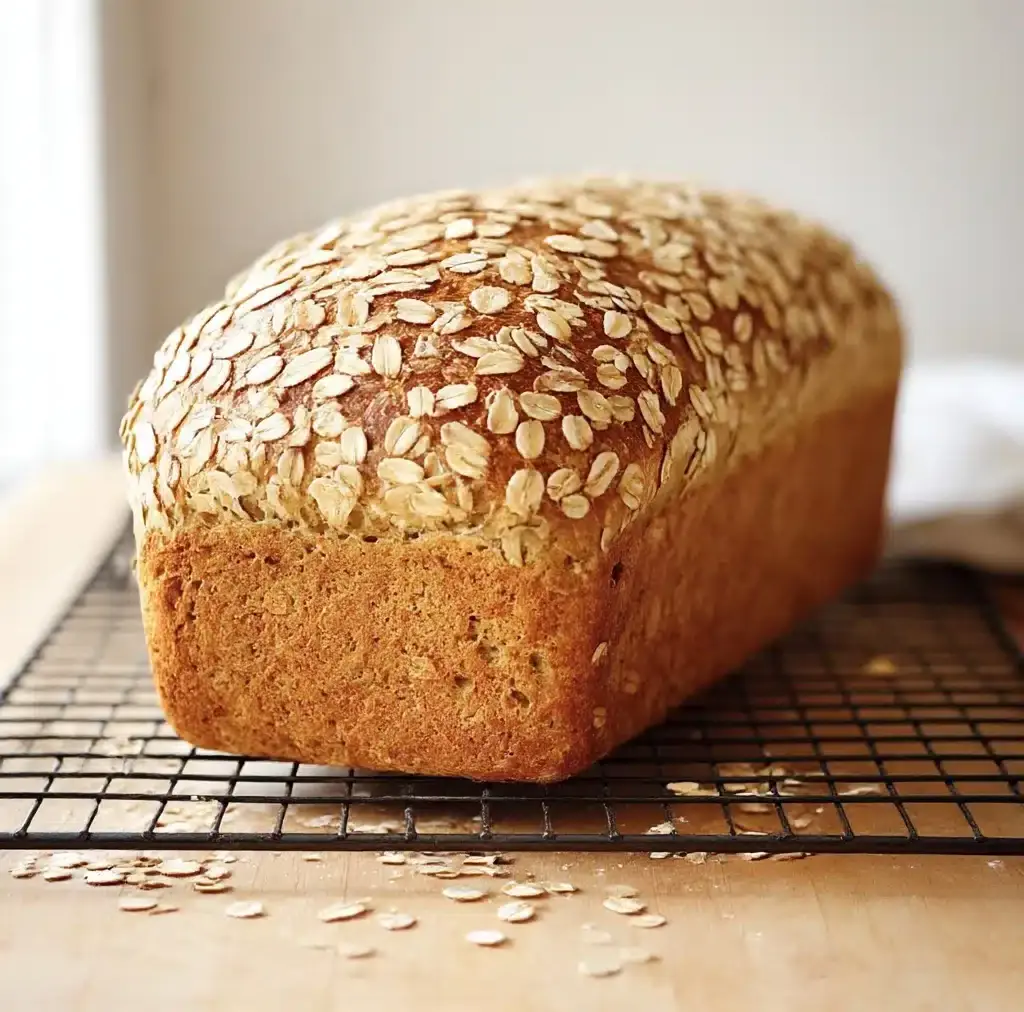 No-Knead Maple Oat Bread Recipe