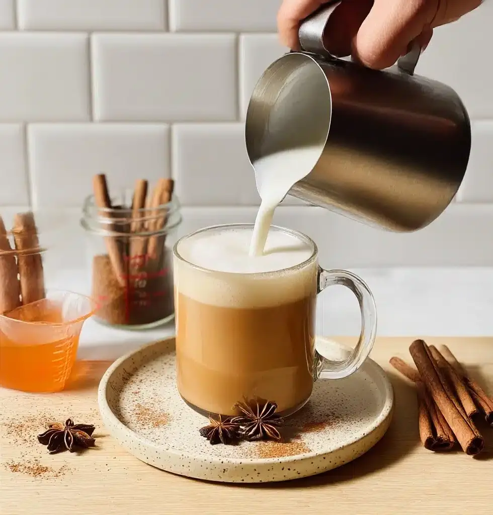 Apple Cider Chai Tea Latte: Easy Homemade Recipe