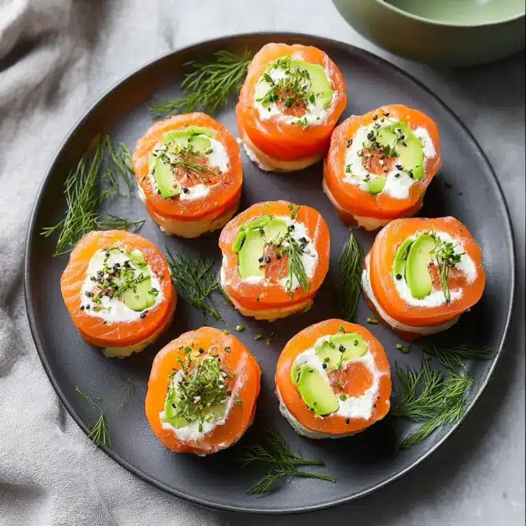 Delicious Easy Smoked Salmon Roll Ups for Quick Lunch Bliss Recipe