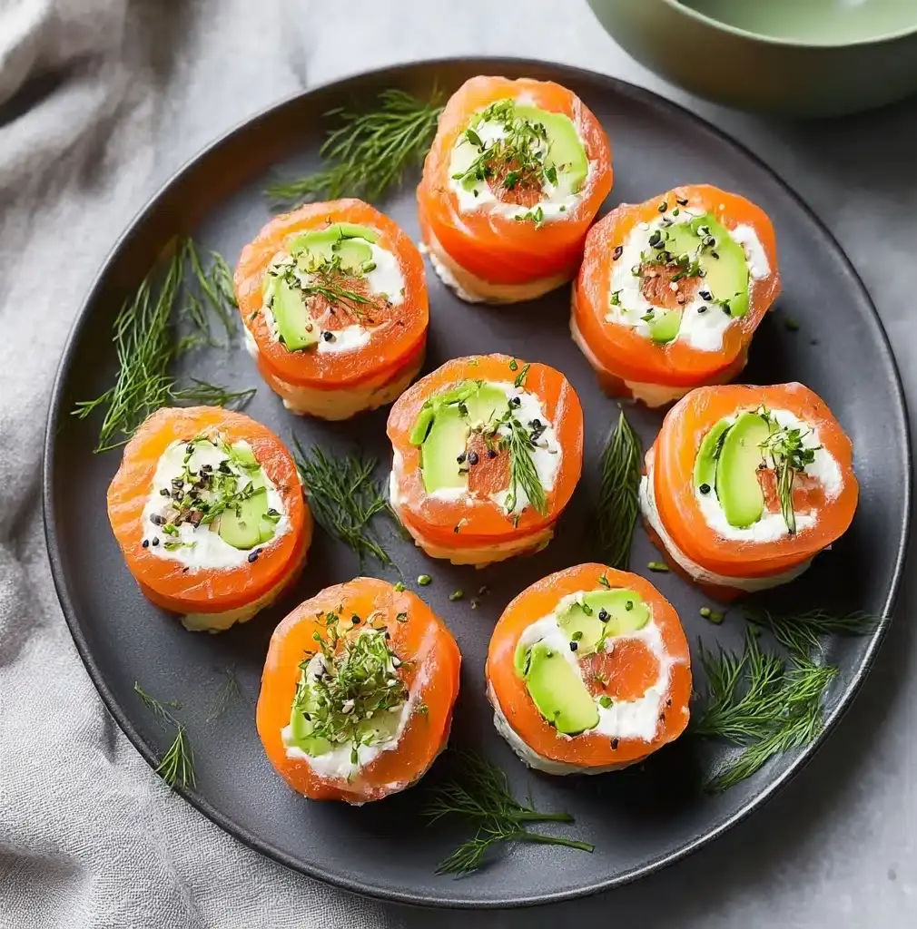 Delicious Easy Smoked Salmon Roll Ups for Quick Lunch Bliss Recipe
