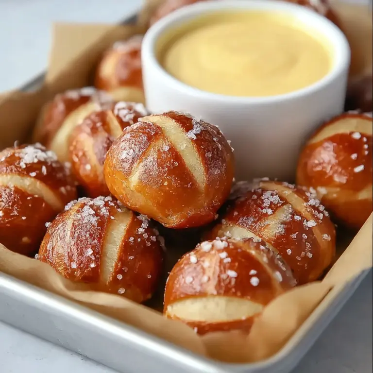 Mouthwatering Pretzels and Cheese Dip Recipe