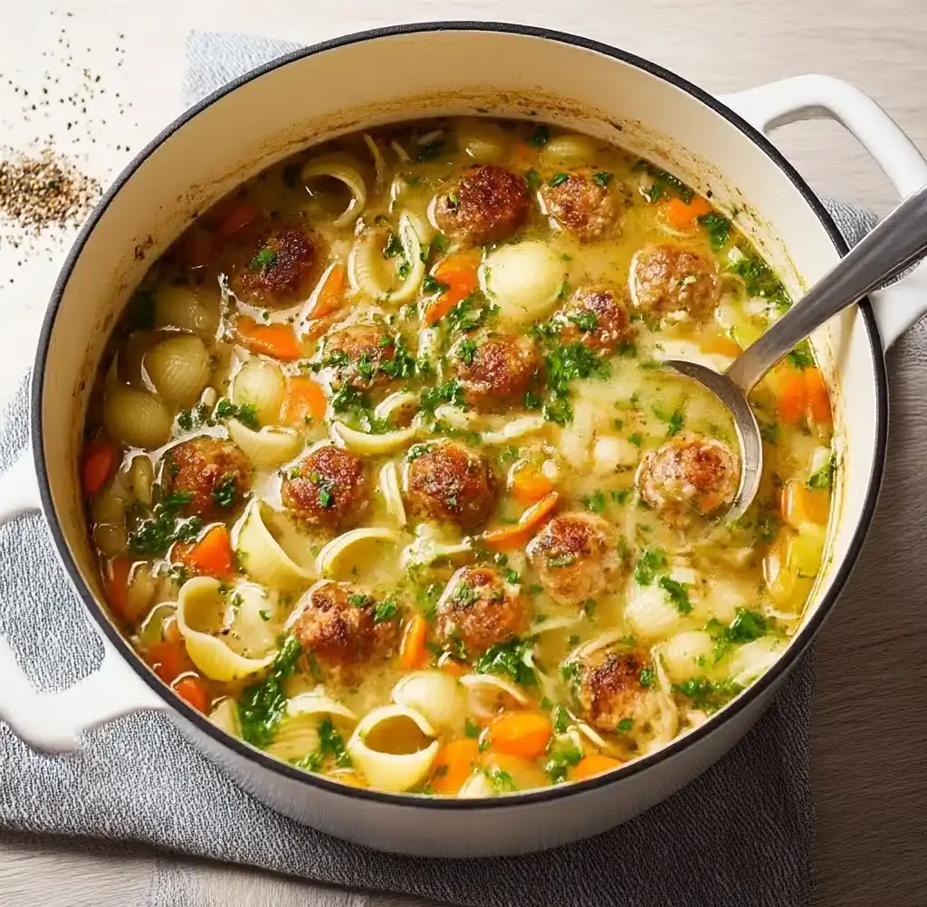 Turkey Meatball Soup Recipe