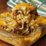 Irresistible Cheesy Hamburger Casserole Recipe to Try Now Recipe