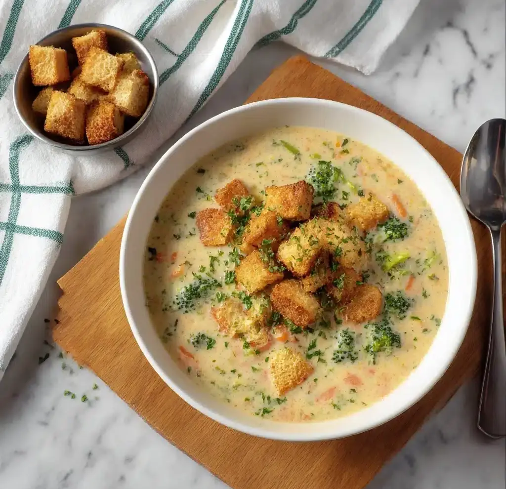 Smoked Gouda Broccoli Soup Recipe