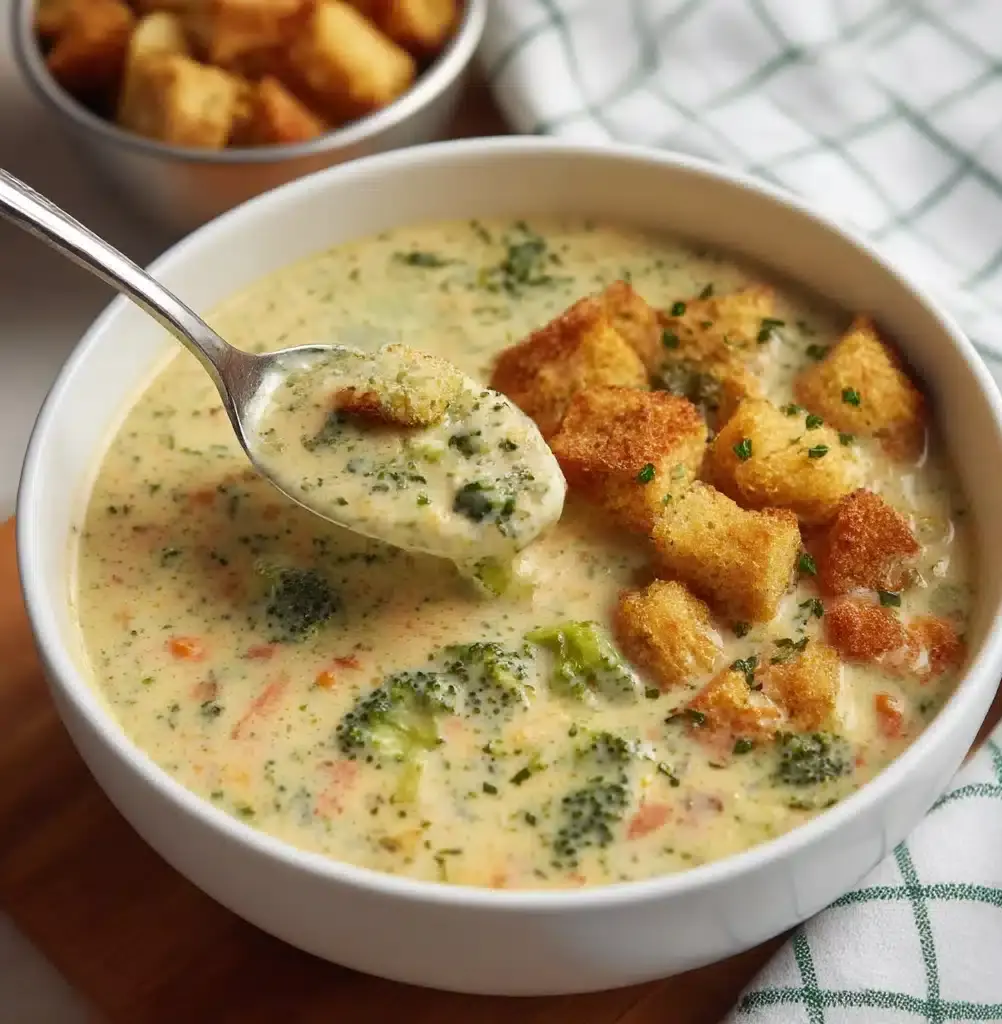 Smoked Gouda Broccoli Soup Recipe