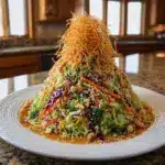 Easy Crunchy Asian Cabbage Slaw with Addictive Sesame Dressing
