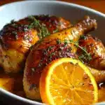 Sweet and Savory Roasted Orange Chicken Recipe