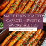 Maple Dijon Roasted Carrots Recipe