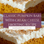 Old Fashioned Pumpkin Bars with Cream Cheese Frosting Recipe