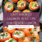 Delicious Easy Smoked Salmon Roll Ups for Quick Lunch Bliss Recipe