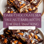 Indulge in Dark Chocolate and Sea Salt Nut Bars Recipe