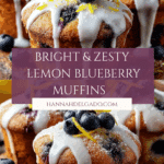 Bright & Zesty Lemon Blueberry Breakfast Muffins Recipe