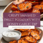 Crispy Smashed Sweet Potatoes Recipe