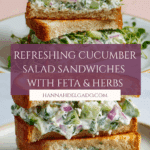 Easy Cucumber Salad Sandwiches Recipe