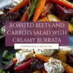 Roasted Beets and Carrots Salad with Burrata Recipe