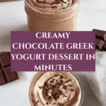 Chocolate Greek Yogurt Recipe