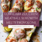 Zucchini Meatball Subs (Keto + Low Carb!) Recipe