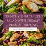 Salad with Creamy Peanut Dressing Bliss Recipe