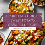Buffalo Chicken Sweet Potato Casserole Recipe