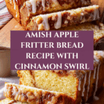 Amish Apple Fritter Bread – Soft, Sweet, and Perfectly Spiced