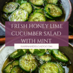 Honey Lime Cucumber Salad: A Refreshing Delight Awaits! Recipe