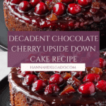 Chocolate Cherry Upside Down Cake Recipe