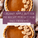 Apple Butter Pie Recipe
