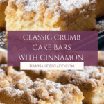 Crumb cake bars Recipe