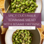 Spicy Cucumber Edamame Salad Recipe