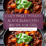 Sweet Potato & Black Bean Vegetarian Chili – Crock Pot Recipe