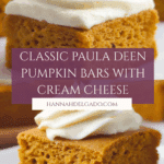 Paula Deen Pumpkin Bars Recipe