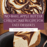Apple Butter Cheesecake {No Bake} Recipe
