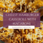 Irresistible Cheesy Hamburger Casserole Recipe to Try Now Recipe