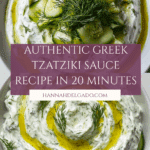 Greek Tzatziki Sauce Recipe