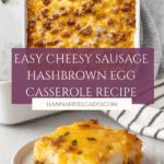 Easy Egg Hashbrown Casserole Recipe