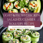 Best Chicken Salad Cucumber Roll Ups Recipe