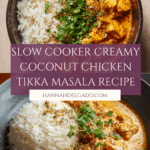 Crockpot Creamy Coconut Chicken Tikka Masala Recipe