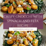 Crispy Gnocchi With Spinach And Feta