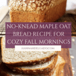No-Knead Maple Oat Bread Recipe
