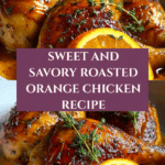 Sweet and Savory Roasted Orange Chicken Recipe