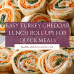 Turkey Cheddar Lunch Roll UpS