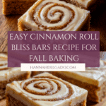 Cinnamon Roll Bliss Bars Recipe