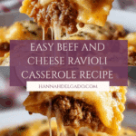 Decadent Beef and Cheese Ravioli Casserole Recipe