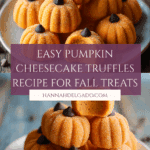 Pumpkin Cheesecake Truffles Recipe