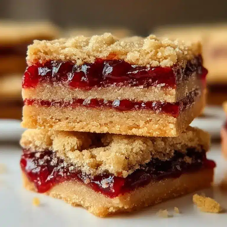 Peanut Butter and Jelly Bars Recipe