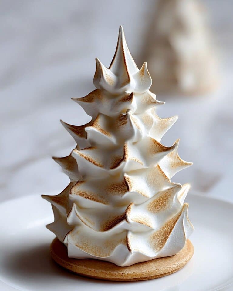 Tree Meringue Cookies Recipe