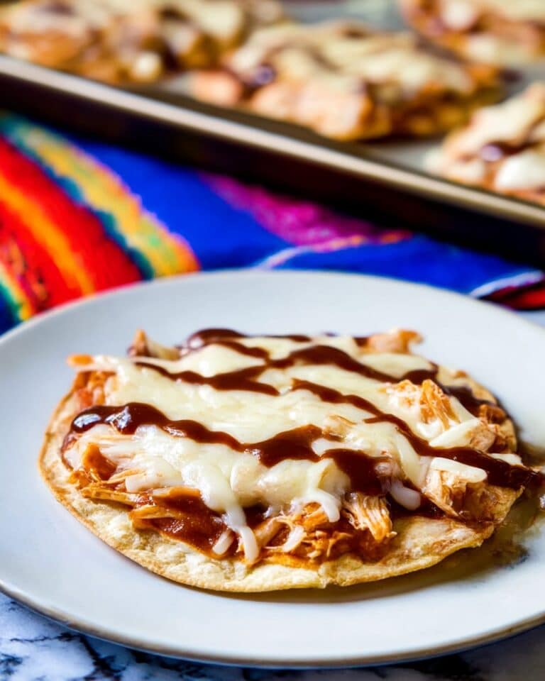 Barbecue Chicken Tostadas Recipe