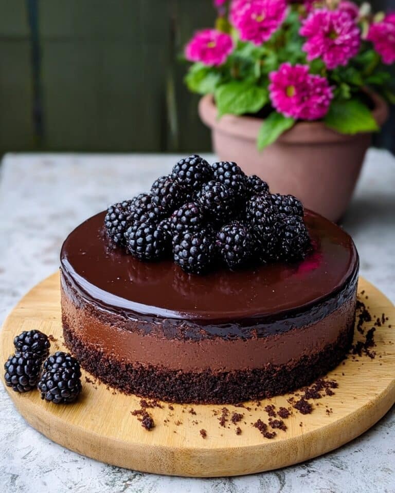 Blackberry Velvet Gothic Cake Recipe